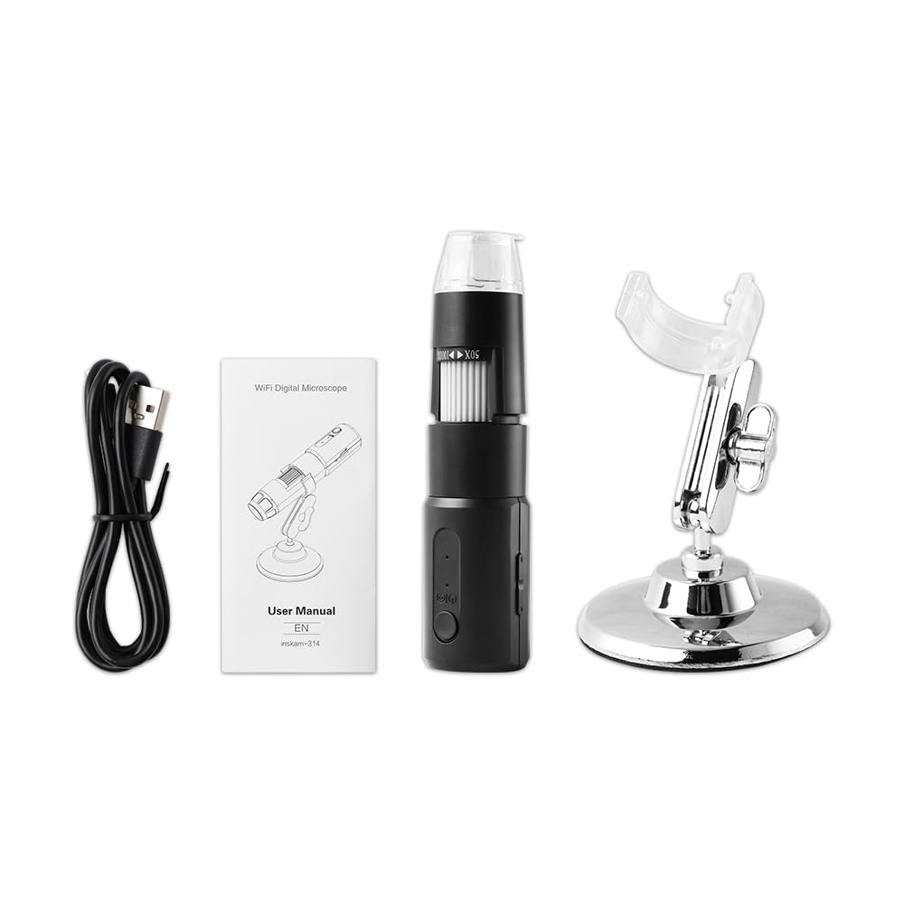 Wireless Skin Analyzer Machine Dermatoscope Scalp/Skin/Hair Follicle Detection 1000X